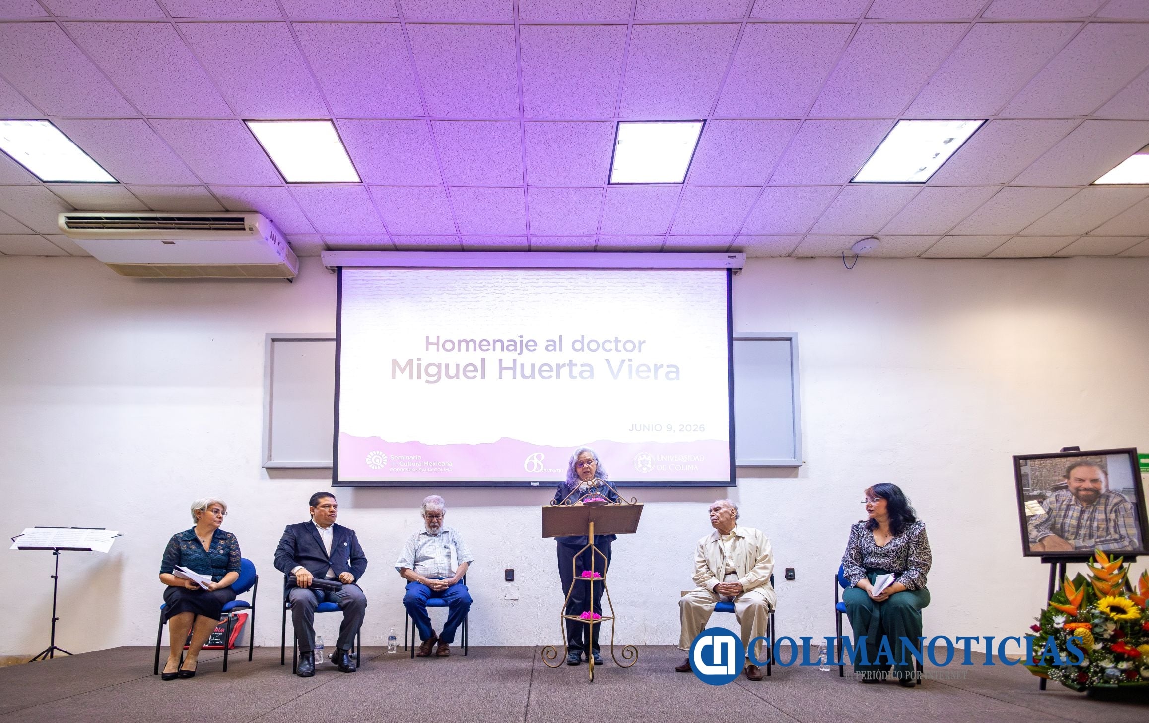 Rinden homenaje al científico universitario Miguel Huerta_Xóchitl_1