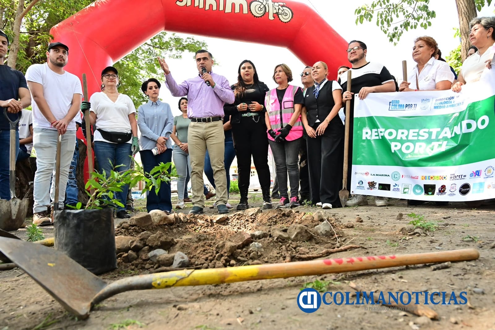 Riult Rivera arranca campaña anual “Reforestando por Ti”