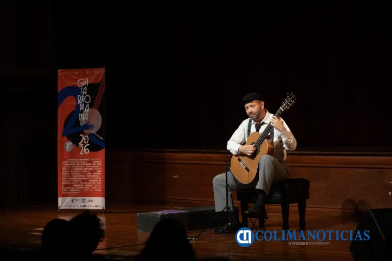 Rodrigo Nefthalí, compositor y guitarrista clásico, se presenta en Guitarromanía 2026
