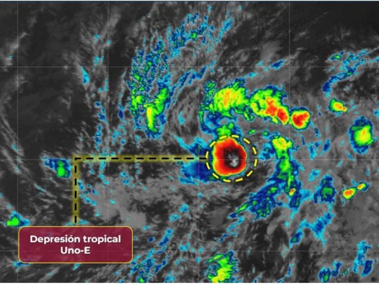 Se forma la Tormenta Tropical “Amanda” en el Océano Pacífico