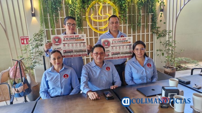 Sindicato de Ayuntamiento de Villa de Álvarez arrancó campaña de afiliación