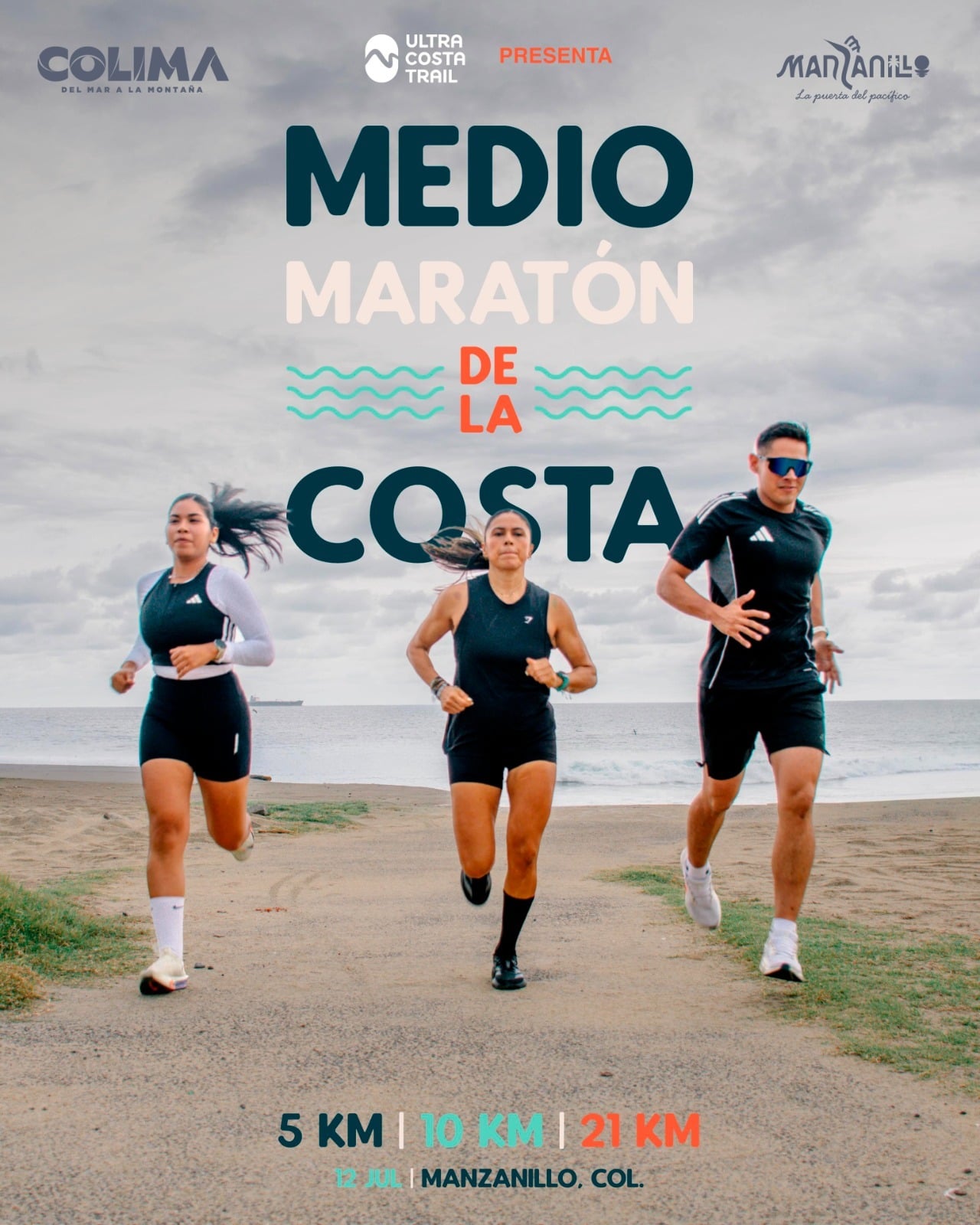 Subsectur y Ultra Costa Trail presentan el Medio Maratón de la Costa en Manzanillo