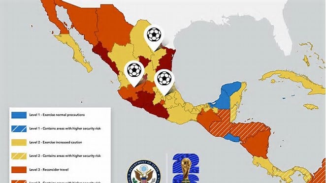 Ubica EEUU a Colima en nivel de terrorismo en su alerta de viaje