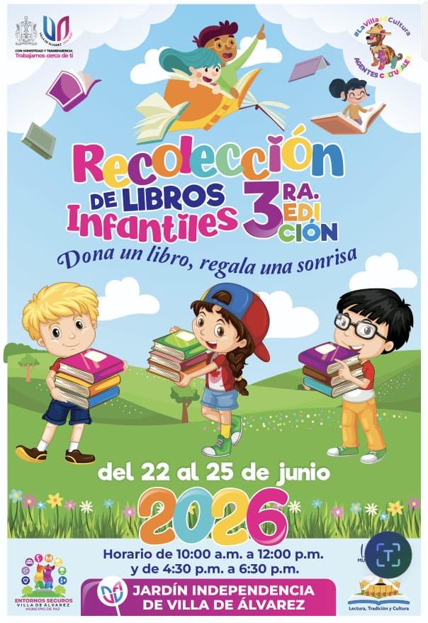 VdeA Recolección de Libros Infantiles, Kilómetro del Libro y Maratón de Cuentos