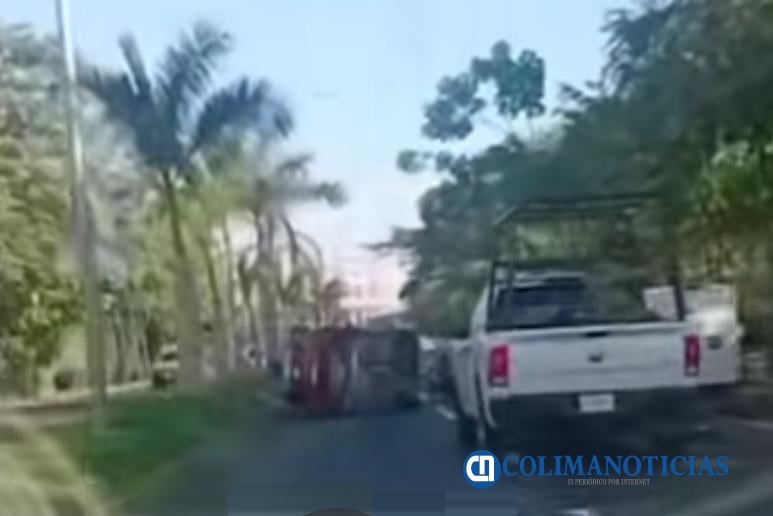 Volcadura automóvil