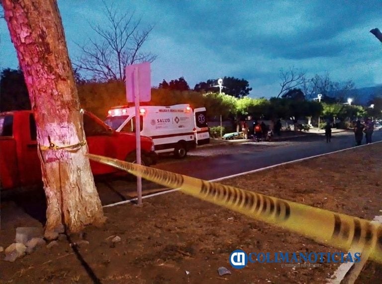 Ejecutan a un motociclista sobre la calzada Aguilar en Coquimatlán