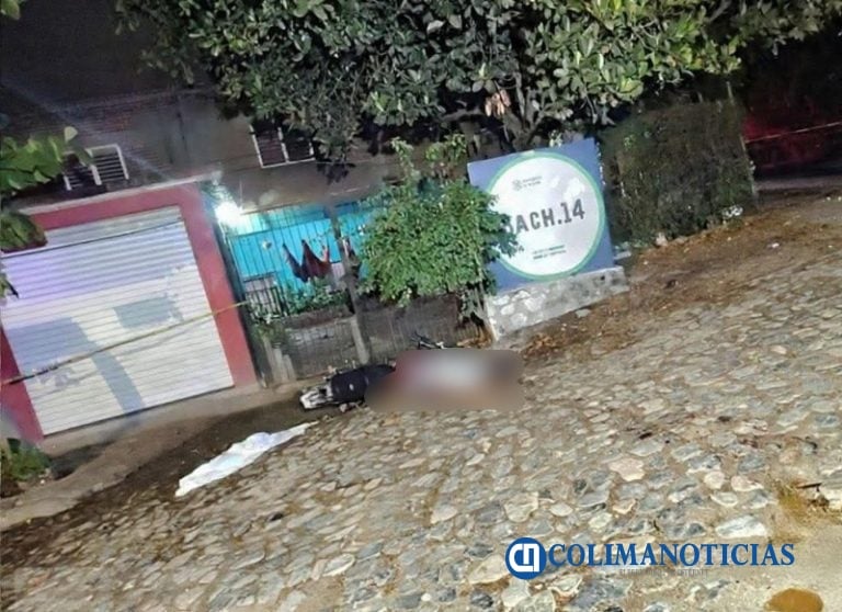 Asesinan a un hombre en la delegación El Colomo de Manzanillo