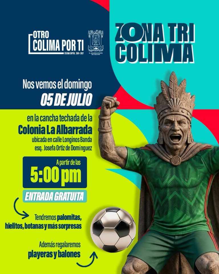 Apoya a la Selección Mexicana este 5 de julio en la Zona Tri Colima de la capital