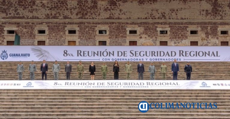 Colima será sede de la Novena Reunión de Seguridad Regional