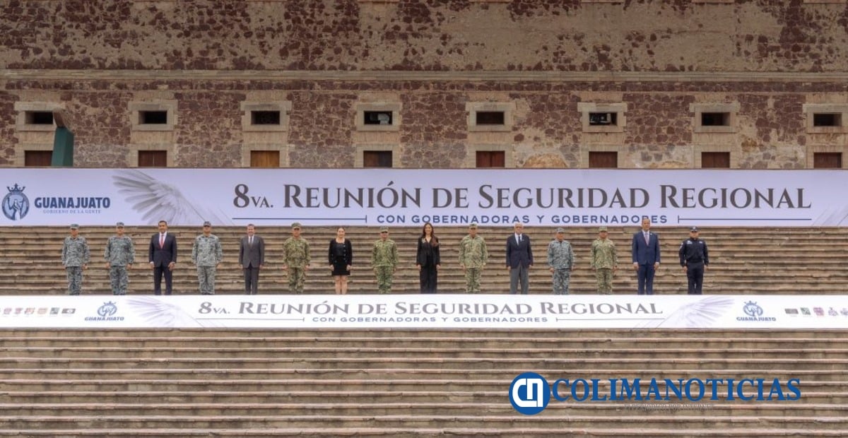 Colima será sede de la Novena Reunión de Seguridad Regional