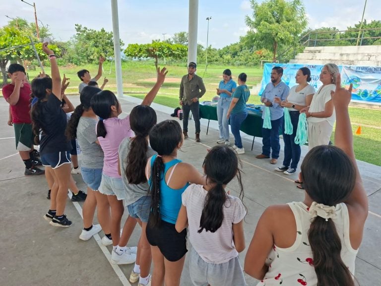 Conagua impulsa la cultura del agua en Coquimatlán con divertidas jornadas de aprendizaje para la niñez