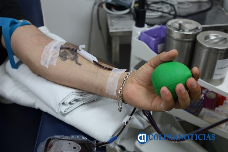 Colima, entre los primeros estados del país con más donación altruista de sangre