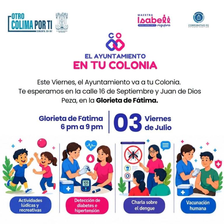 “El Ayuntamiento en tu Colonia”, llega a Fátima este viernes