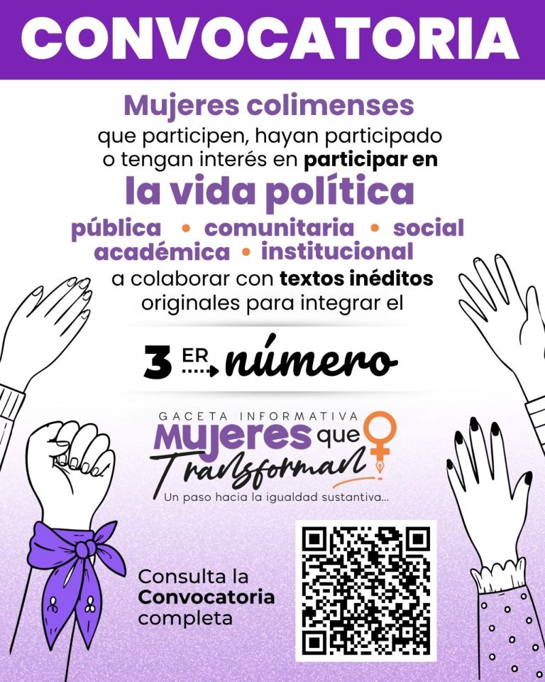 ICM invita a participar en tercera edición de la gaceta Mujeres que Transforman