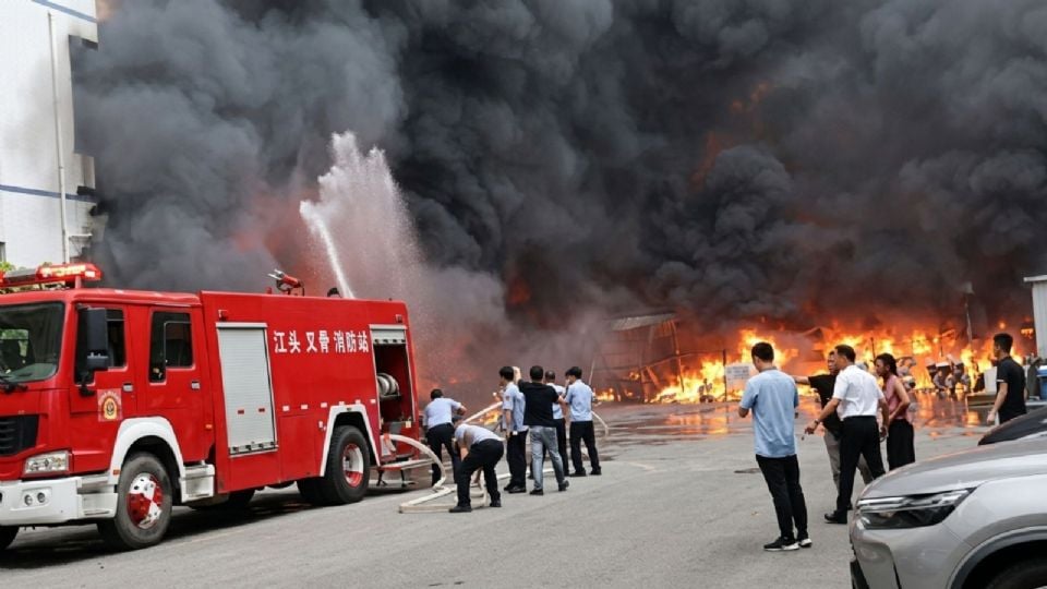 Incendio China