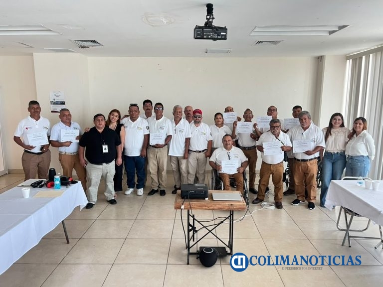 Gobierno del Estado de Colima capacita a taxistas de 5 municipios para atender a personas con discapacidad