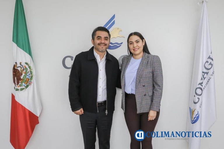 Indira Vizcaíno y titular de Conagua revisan avances del Acueducto de Colima y la Presa Derivadora en Armería