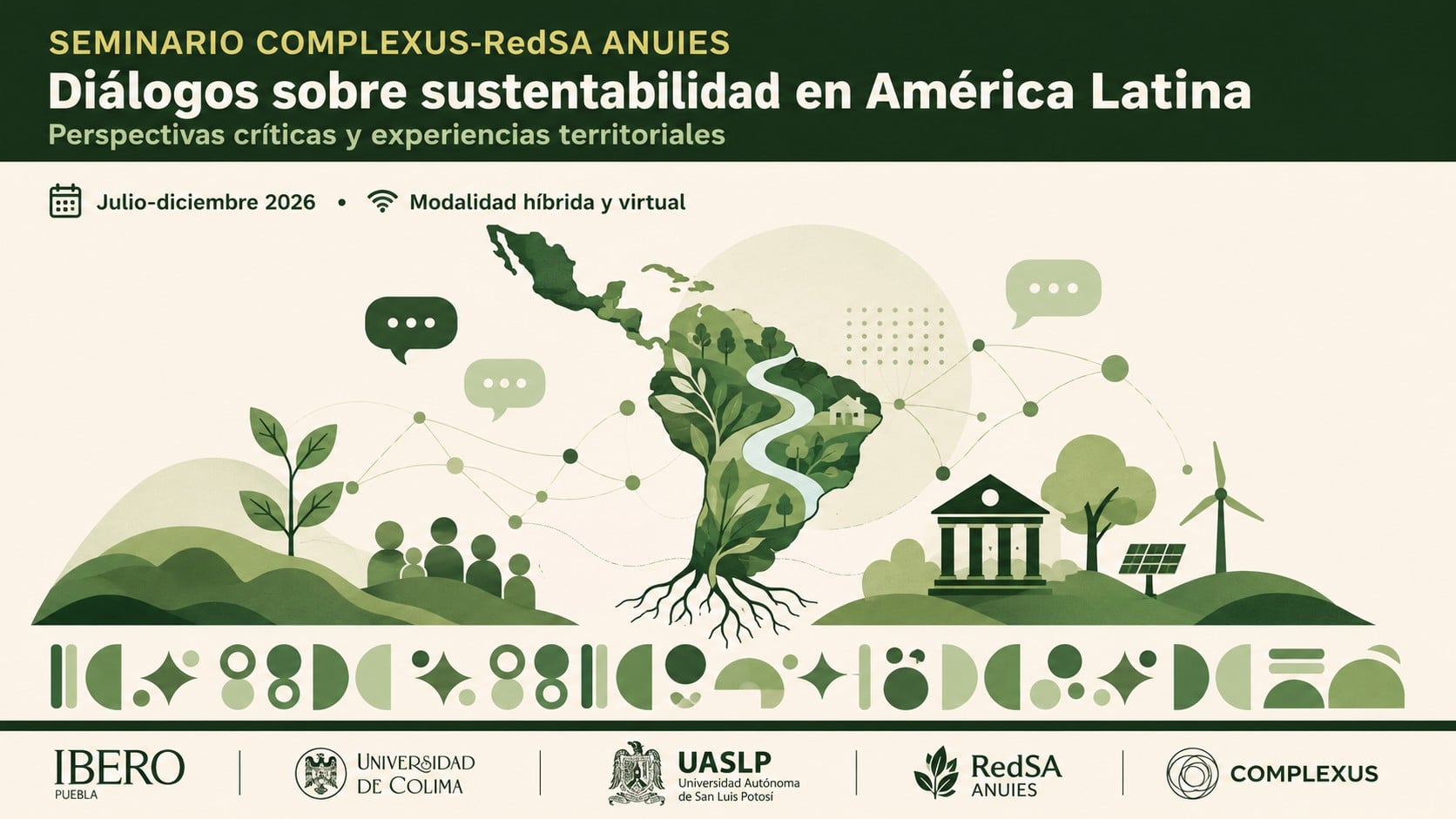 Invitan al seminario Diálogos parala sustentabilidad en América Latina