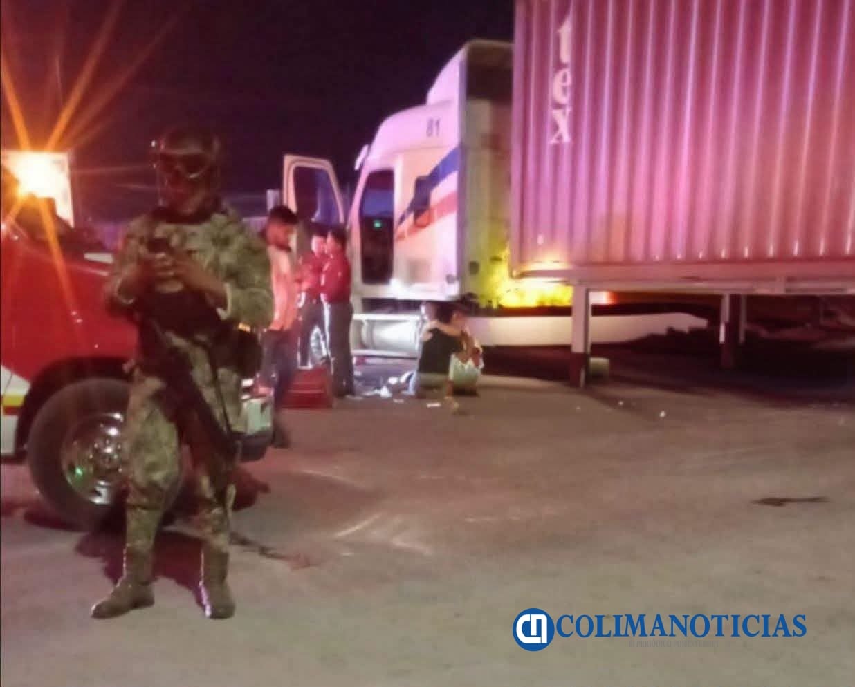 Muere una mujer motociclista arrollada por un tráiler en la zona industrial de Tapeixtles