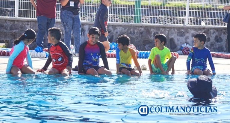 Incode realiza Festival de Natación del curso de verano en la Unidad ‘Morelos’