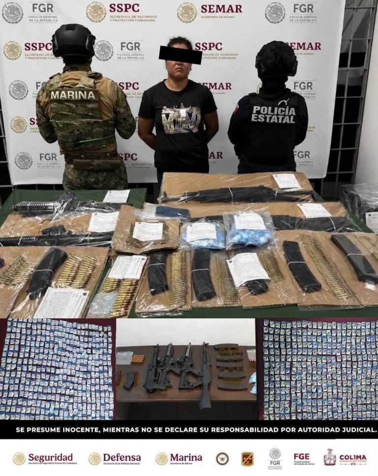 Operativo contra célula del CJNG en Manzanillo deja una persona detenida, dos abatidas y el aseguramiento de armas y drogas