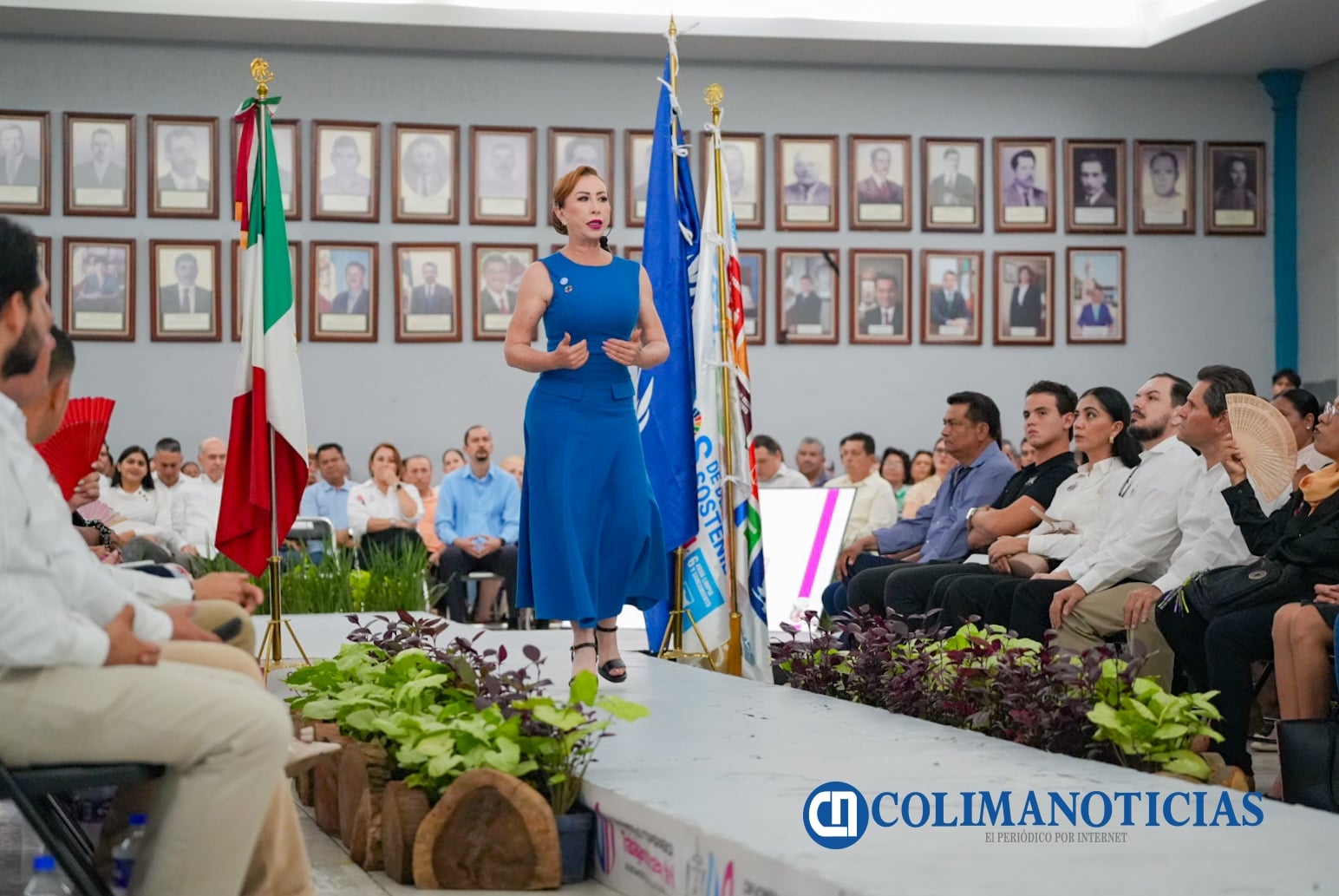 Reconoce Tey a quienes colaboraron para poner a VdeA ante el Mundo (5)