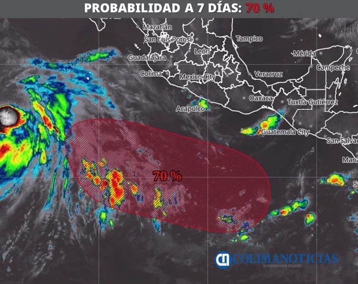 Se forma “Genevieve” en el Océano Pacífico; “Fausto” ya es Huracán