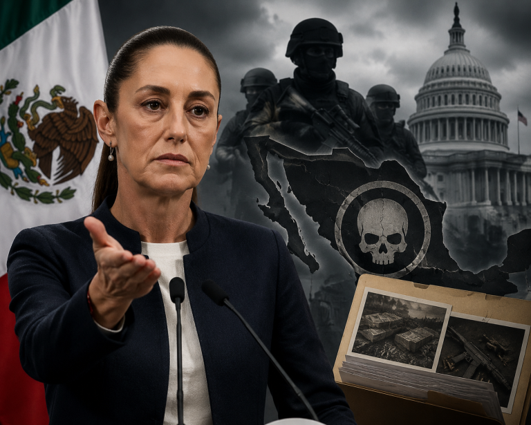 Sheinbaum pide a Estados Unidos sustentar acusaciones sobre vínculos del CJNG en campañas