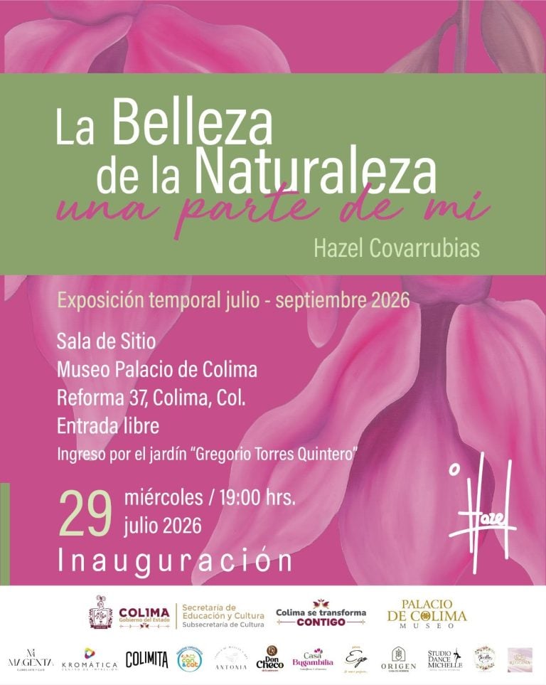 Subsecretaría de Cultura invita a apreciar la obra de Hazel Covarrubias, en Museo Palacio de Colima