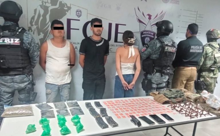 Capturan a tres presuntos responsables vinculados con la masacre de Zacatecas