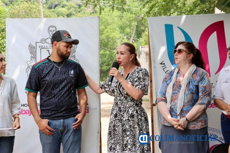 ‎Entrega Tey Gutiérrez en Pueblo Nuevo ‎vialidades y se cumple Meta Estratégica