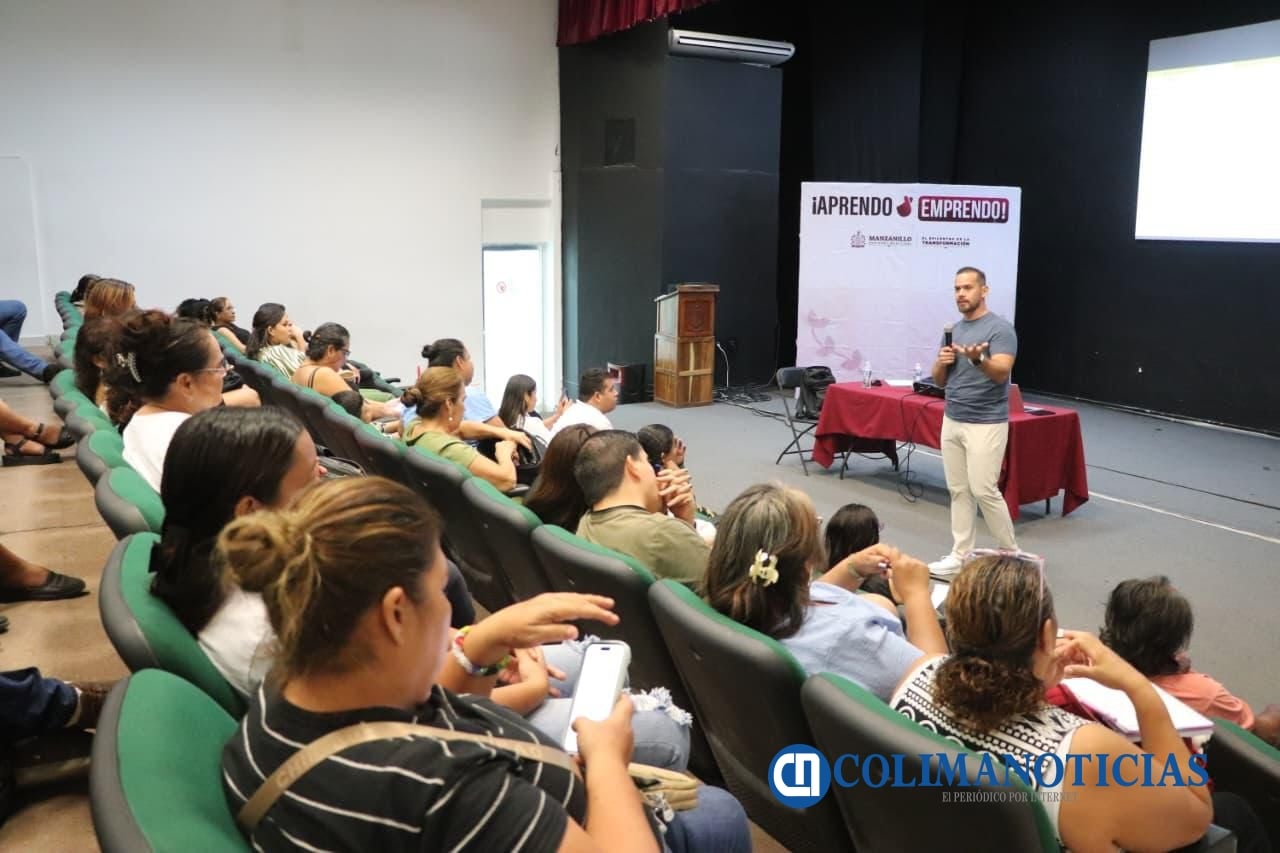 Ayuntamiento de Manzanillo impulsa a emprendedoras y emprendedores con cursos gratuitos
