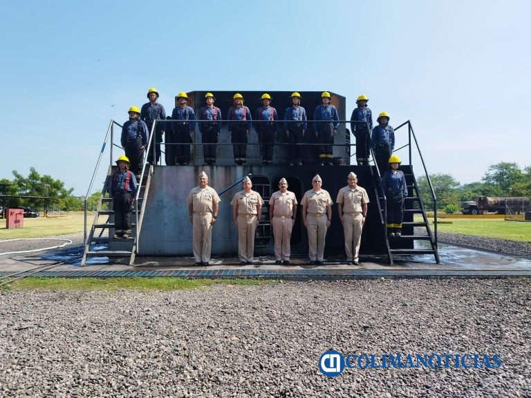 El Centro de Entrenamiento de Control de Averías y Contraincendio del Pacífico, fortalece las capacidades de respuesta ante emergencias a bordo, con el CXVIII Curso de Control de Averías