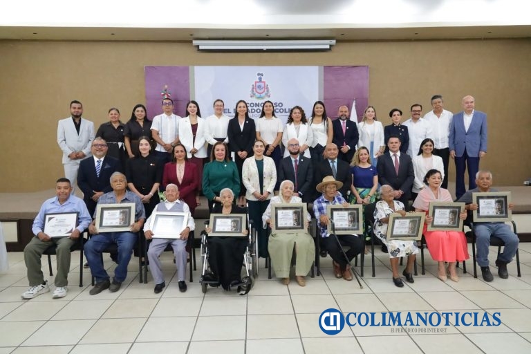 Congreso de Colima reconoce entrega, aportaciones y legado de las personas adultas mayores