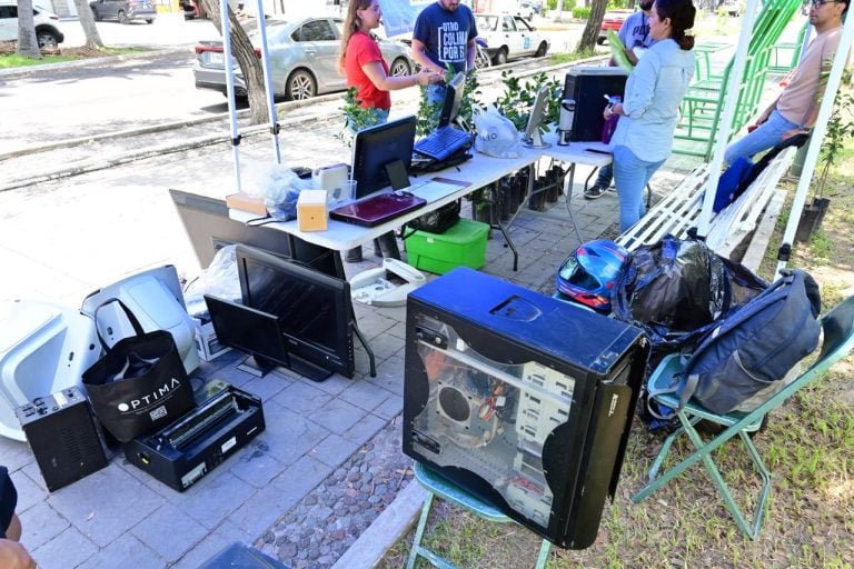 Ecoelectrón reúne media tonelada de residuos electrónicos en el municipio de Colima