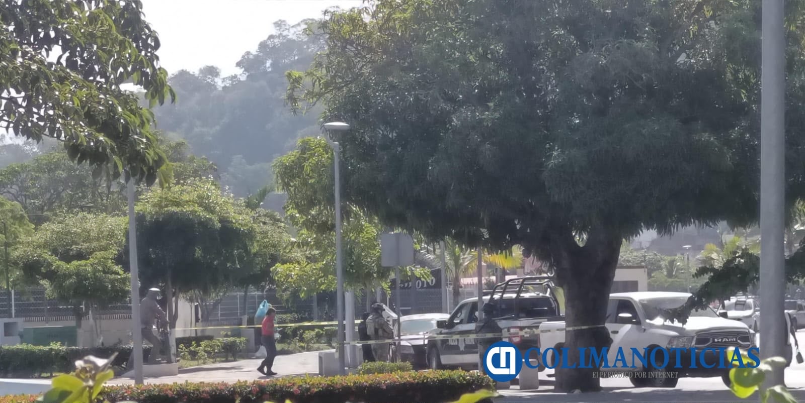 Encuentran una cartulina con mensaje amenazante en la zona centro de Manzanillo