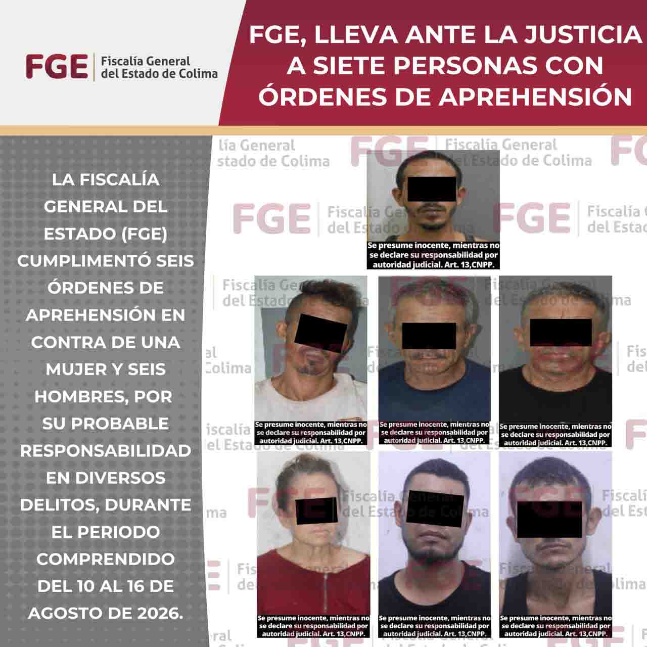 FOTO- 0819 ÓRDENES DE APREHENSIÓN
