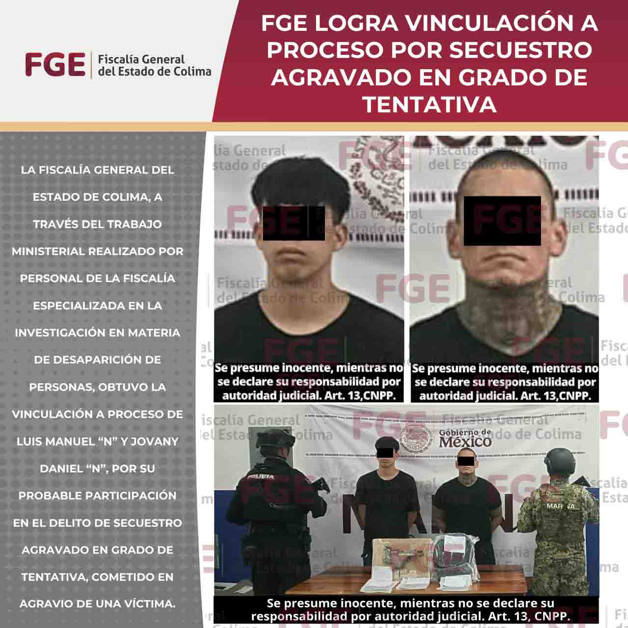 FOTO- 0825 VINCULACIÓN SECUESTRO AGRAVADO