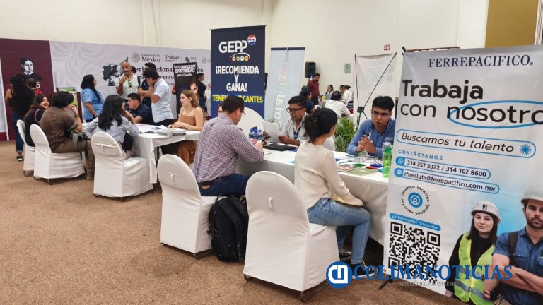 Feria de Empleo para Jóvenes en Manzanillo ofertó casi 400 vacantes; la siguiente será el 26 de agosto en Tecomán