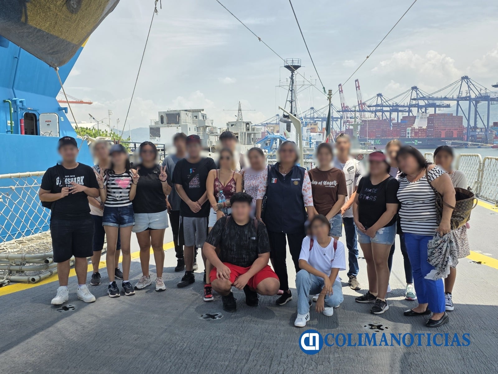 La Sexta Región Naval recibe a integrantes del programa “Jóvenes unen al barrio”