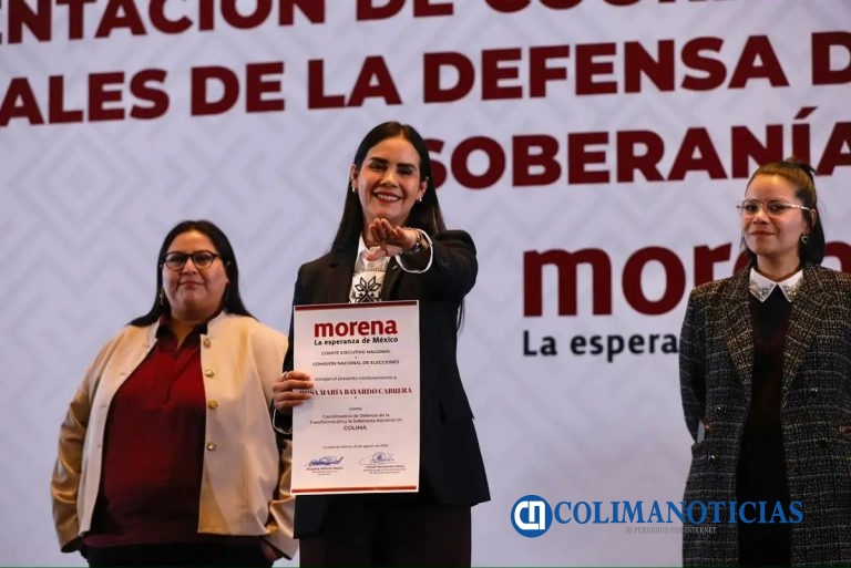 Sin sorpresas: Morena anuncia a Rosi Bayardo como su coordinadora de defensa de la 4T en Colima