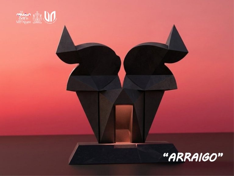 Presenta escultor Sebastián “Arraigo”, su escultura monumental para VdeA