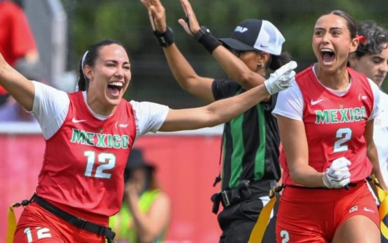 México hace historia: consigue pase olímpico y bronce mundial en flag football femenil