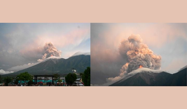 volcán de Fuego-guatemala