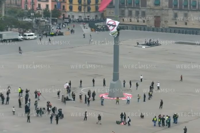Activistas de Greenpeace