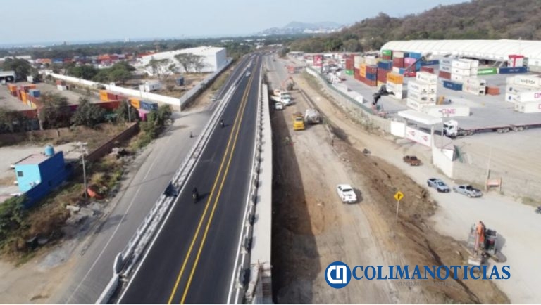 Actualiza la SICT el costo de la Construcción del paso superior vehicular del Ingreso principal a Manzanillo