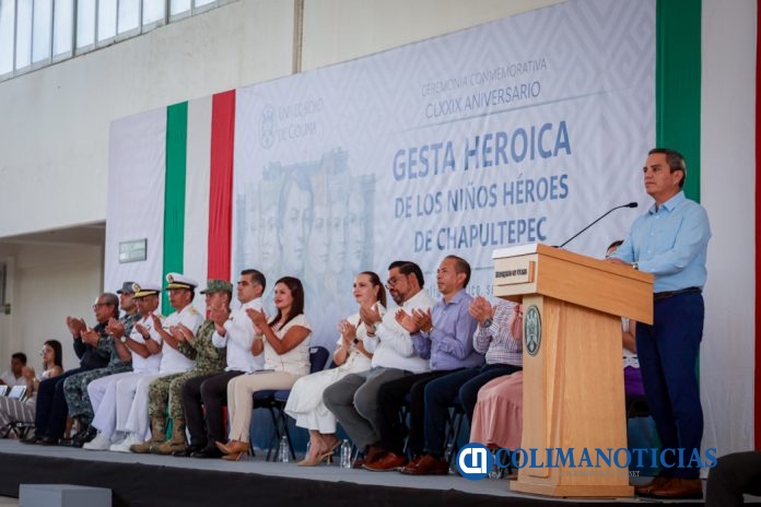 Conmemora UdeC CLXXIX aniversario de Niños Héroes_Rector