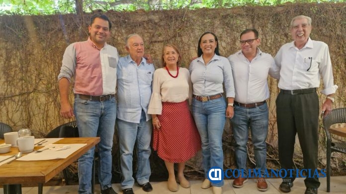 Consejo de Decanos del PAN comparten experiencia con Julia Jiménez