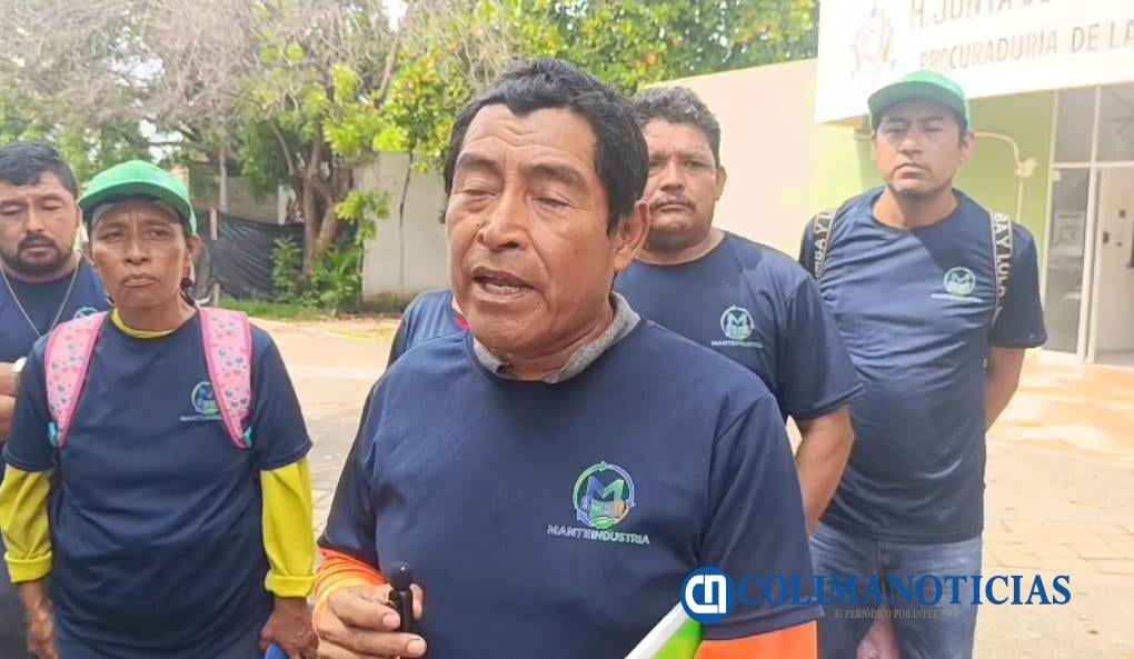 Denuncian incumplimiento a su contrato trabajadores del Relleno sanitario de Manzanillo