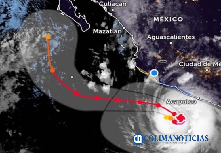 ‘Polo’ avanza como huracán categoría 4; UEPC Colima mantiene monitoreo permanente